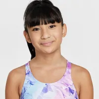 Nike Swim HydraStrong Big детские (Girls') Fastback One-Piece многоцветный