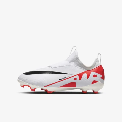 Nike Jr. Mercurial Vapor 15 Academy Little/Big дитячі Multi-Ground Low-Top футбольні бутси колір червоний