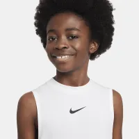 Nike Pro Big дитячі (для хлопчиків) Sleeveless Top колір білий