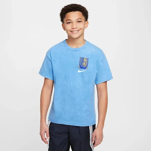 Nike Sportswear Big дитячі футболка блакитний
