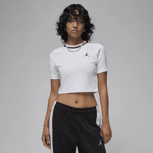 Nike Jordan жіноча Knit Top колір білий