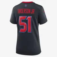 Will Anderson Jr. Houston Texans жіноча Nike NFL Game Football Jersey блакитний