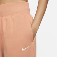Nike Sportswear Phoenix Fleece женская С высокой Талией оверсайз Sweatpants цвет коричневый