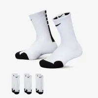Nike Dri-FIT Elite Little детские Crew носки (3 пары) цвет белый