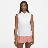 Nike Dri-FIT Victory жіноча Sleeveless для гольфу Polo колір білий