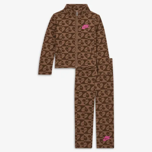 Nike Sweet Swoosh Baby (12-24M) 2-Piece лосины набор цвет коричневый