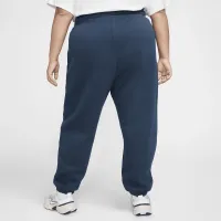Nike Sportswear Phoenix Fleece женская С высокой Талией оверсайз Sweatpants (большие размеры) синий