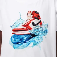 Nike Jordan Little детские AJ1 Wave футболка цвет белый