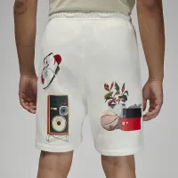 Nike Jordan Artist Series by Jacob Rochester мужские Fleece шорты цвет белый