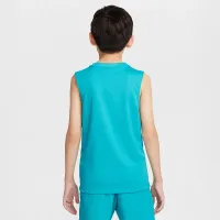 Nike Multi Big дитячі (для хлопчиків) Dri-FIT Sleeveless Shirt колір зелений