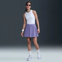 NikeCourt Ace Advantage жіноча Dri-FIT Tennis спідниця колір фіолетовий