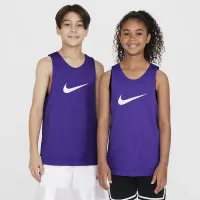 Nike Big детские Dri-FIT Reversible Jersey цвет фиолетовый