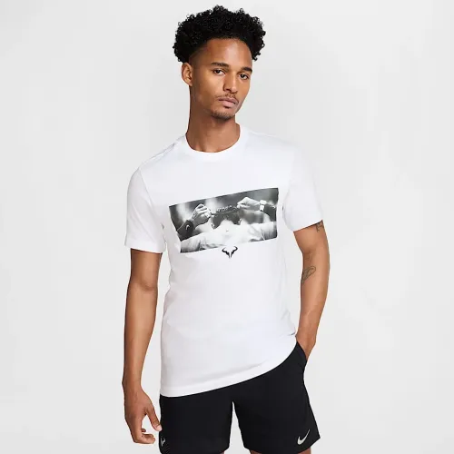 Rafael Nadal чоловічі Nike Tennis футболка колір білий
