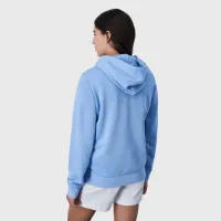 Кофта/футболка Champion Embroideколір червоний Big Script Logo Толстовка з капюшоном 117111-BS083 - Блакитна