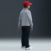 Nike Sportswear Tech Fleece Big детские (для мальчиков) Open-Hem Pants синий