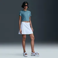 Nike Sportswear Chill Knit женская Cropped футболка синий