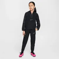 Nike Academy Big дитячі 1/2-Zip Hooded Soccer Track Куртка колір чорний