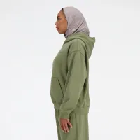 Кофта/футболка New Balance WT41537DEK - зеленая