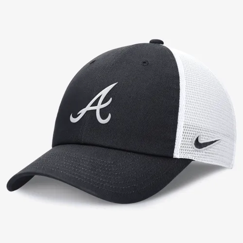 Atlanta Braves Everцвет зеленый Club мужские Nike MLB Trucker Adjustable Hat синий