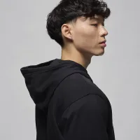 Nike Jordan Sport Crossover мужские Dri-FIT Pullover Толстовка с капюшоном цвет черный