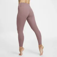 Nike Zenvy женская Gentle-Support С высокой Талией 7/8 лосины цвет фиолетовый