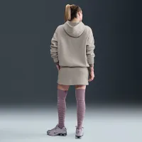 Nike Sportswear Phoenix Fleece женская юбка цвет серый