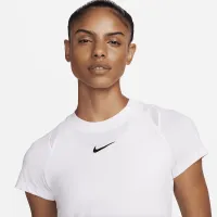 NikeCourt Advantage женская Dri-FIT Short-Sleeve Tennis Top цвет белый