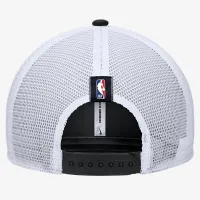 Utah Jazz 2024/25 Rise Icon Edition Nike NBA Trucker Cap цвет черный