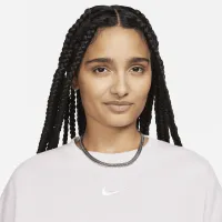Nike Sportswear Phoenix Fleece женская Over-оверсайз Crew-Neck свитшот цвет фиолетовый