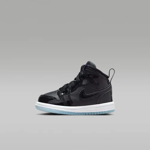 Nike Jordan 1 Mid SE Baby/Toddler Кросівки колір чорний
