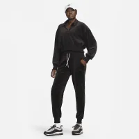 Nike Sportswear жіноча З високою талією Velour Joggers колір чорний