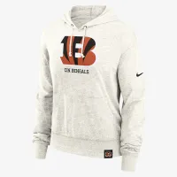 Cincinnati Bengals Gym Vintage жіноча Nike NFL Pullover Толстовка з капюшоном колір коричневий