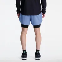 Шорты New Balance MS33282MYL - Голубые
