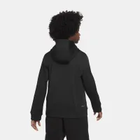 Nike Air Big дитячі (для хлопчиків) Full-Zip Толстовка з капюшоном колір чорний