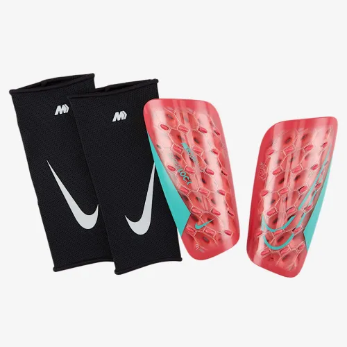 Nike Mercurial Lite SuperLock Soccer Shin Guards колір червоний
