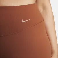 Nike Zenvy жіноча Gentle-Support З високою талією 7/8 лосіни (великі розміри) колір коричневий