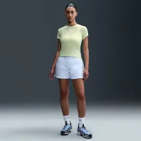 Nike Sportswear Chill Knit женская футболка цвет зеленый