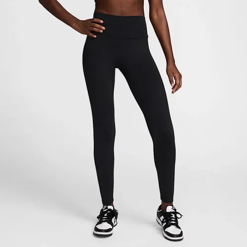 Nike One Seamless Front женская С высокой Талией Full-Length лосины цвет черный