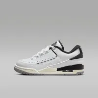 Nike Jordan 2/3 Big детские Кроссовки цвет белый