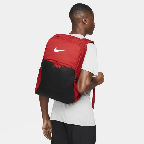 Nike Brasilia 9.5 тренировочные рюкзак (Extra Large, 30L) цвет красный