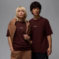 Nike Air Jordan чоловічі Beijing футболка колір коричневий