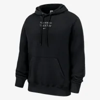 Nike Club Fleece мужские Track and Field Pullover Толстовка с капюшоном цвет черный