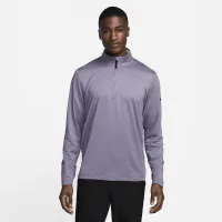 Nike Victory мужские Dri-FIT 1/2-Zip для гольфа Top цвет фиолетовый