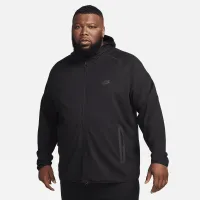 Nike Tech мужские Lightweight Knit Full-Zip Толстовка с капюшоном цвет черный
