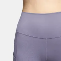 Nike One женская С высокой Талией 7/8 лосины с карманамицвет фиолетовый