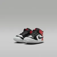 Nike Jordan 1 Baby Crib Bootie колір чорний