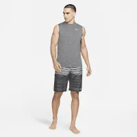 Nike мужские Heatheцвет красный Sleeveless Hydroguard Swim Shirt цвет черный