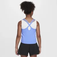 Nike One Fitted Big дитячі (Girls') Dri-FIT Tank блакитний