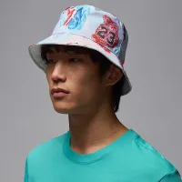 Nike Jordan Apex Reversible Bucket Hat цвет белый