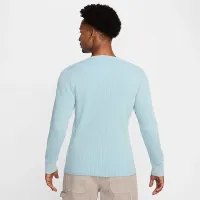 Nike Life мужские Heavyweight Waffle Long-Sleeve Top синий
